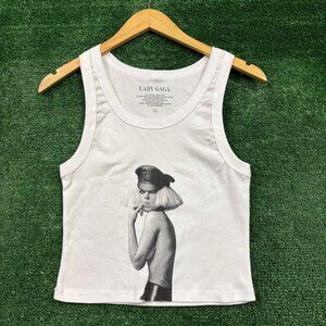 Lady Gaga The Fame Monster Cropped Tank Size Extra Large